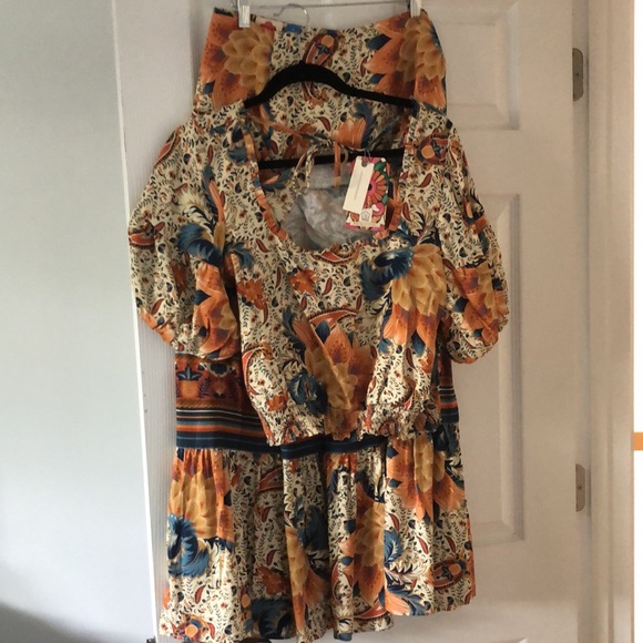 Anthro Farm Rio Bambina Skirt Set Size M - Picture 5 of 9